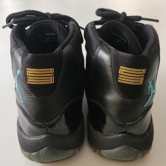 Air Jordan 11 "Gamma" Black Patent Leather Sneakers - Picture 6 of 15